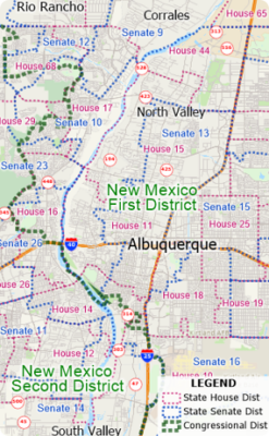 Maptitude map of state upper and lower legislative districts