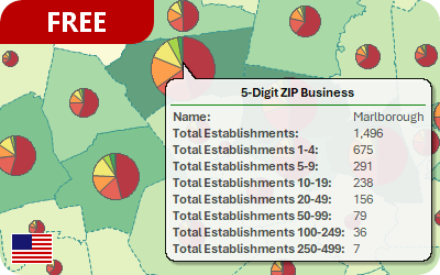2024 ZIP Code Business Counts