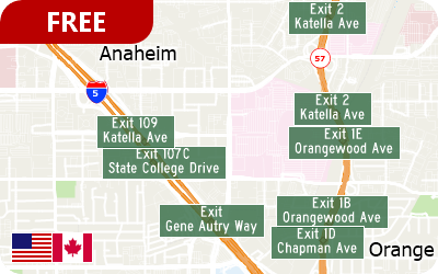 2025 Highway Exits and Interchanges