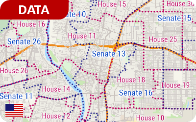 2023 State Legislative Districts & 118th Congressional Districts