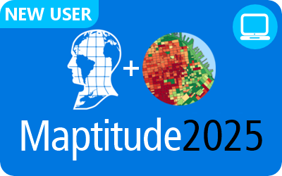 Maptitude 2025 Mapping Software AND Blocks Data Options