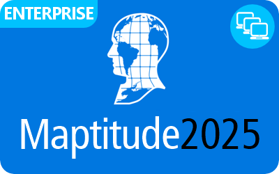 Maptitude 2025 Enterprise Mapping Software