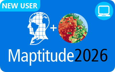 Maptitude 2026 Mapping Software AND Blocks Data Options